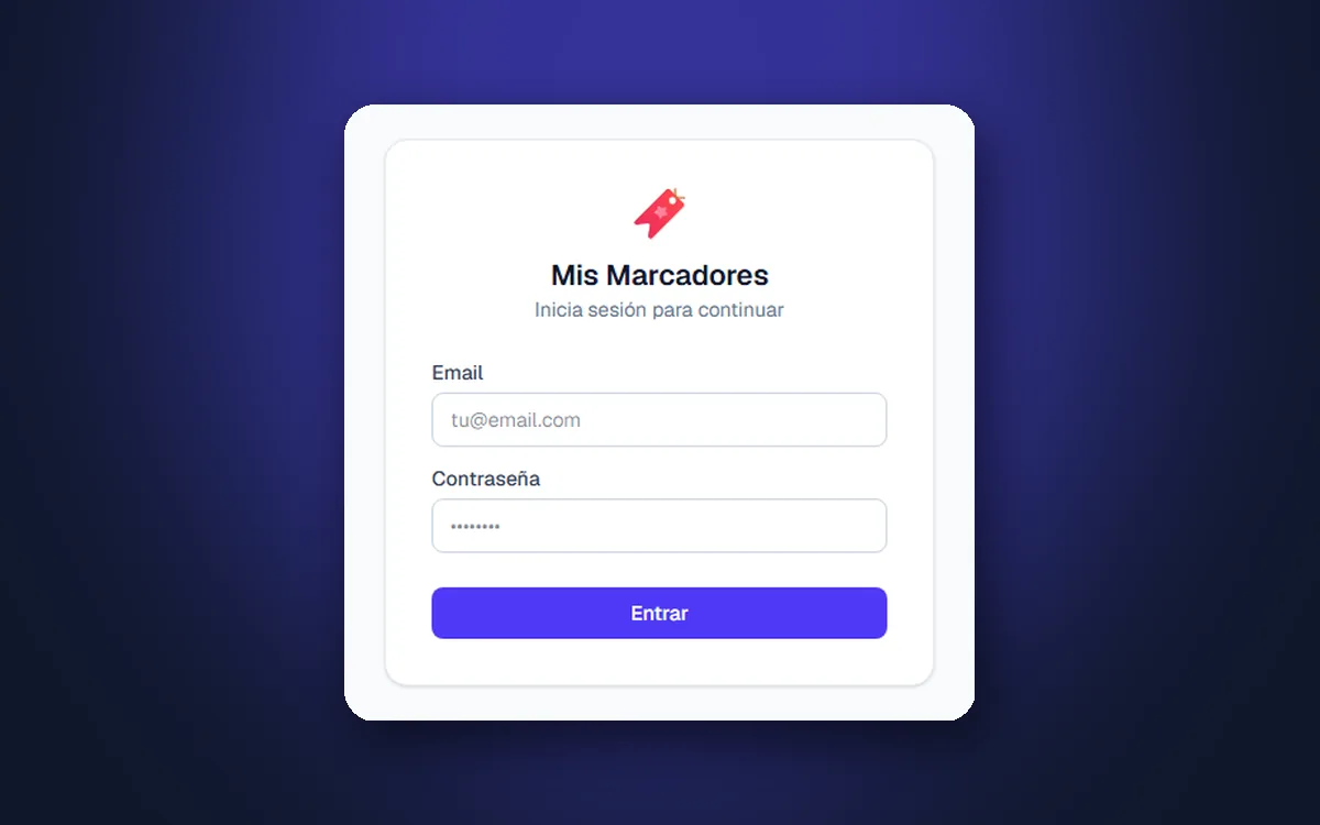 Mis Marcadores